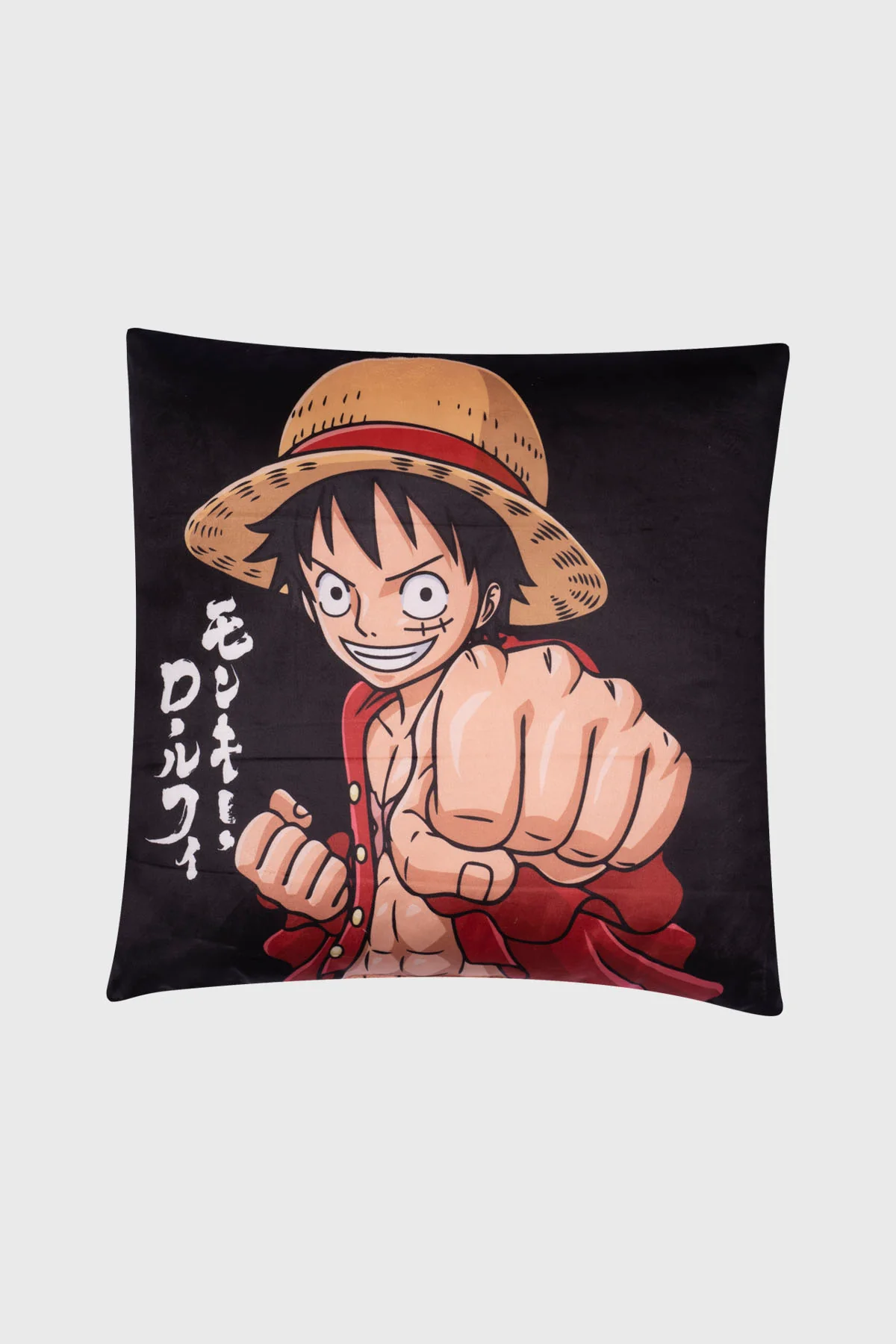 Cojín Home One Piece Luffy Negro